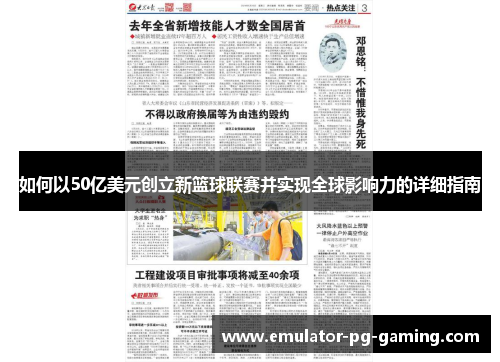 如何以50亿美元创立新篮球联赛并实现全球影响力的详细指南